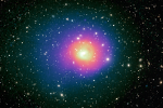 First sighting of hot gas sloshing in galaxy cluster