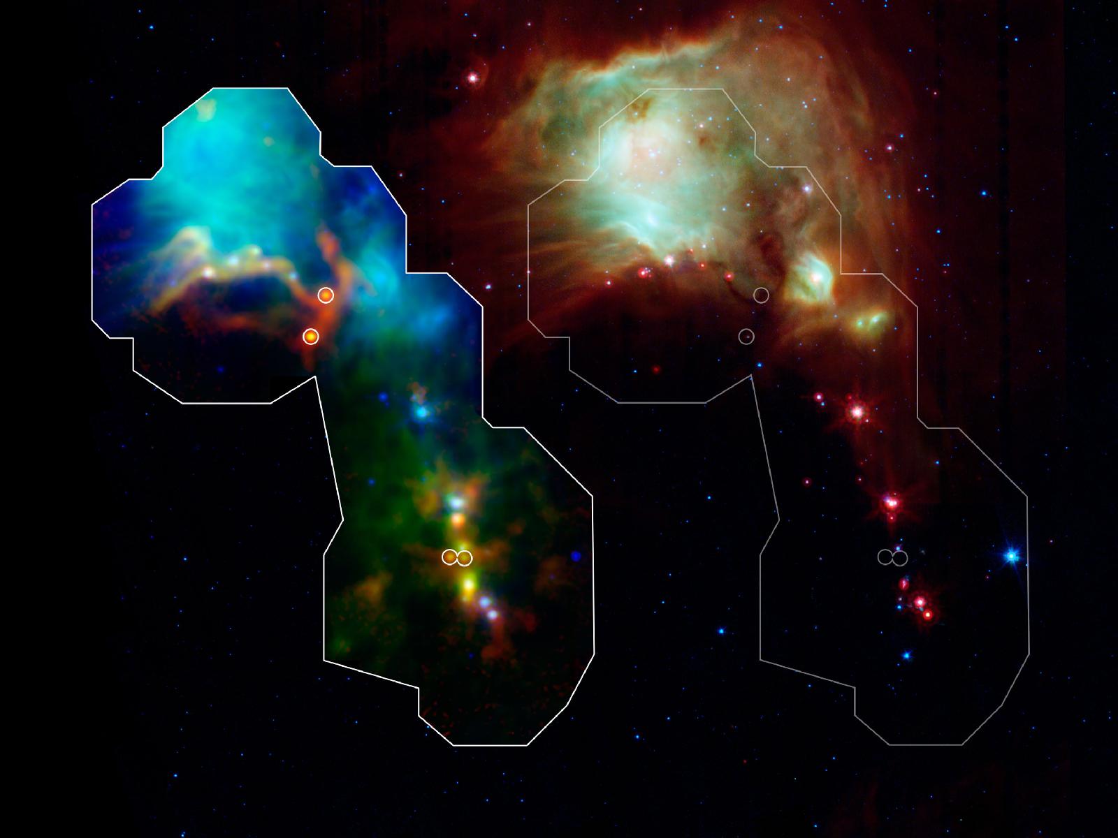 Image credit: NASA/ESA/ESO/JPL-Caltech/Max-Planck Institute for Astronomy