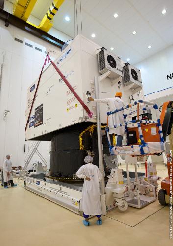 27 August 2013 ***** credits: ESA-CNES-Arianespace / Optique Vidéo du CSG - P. Baudon