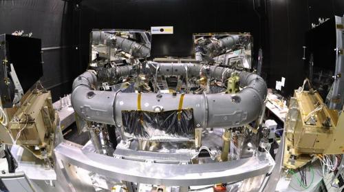 Payload Module with all 10 mirrors integrated. ***** 12 January 2012 ***** credits: Astrium