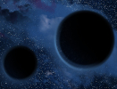 Supermassive black holes devour gas just like their petite counterparts