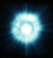 Artist's impression of a gamma-ray burst