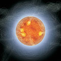 Artist's impression of a magnetar