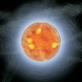 Artist's impression of a magnetar