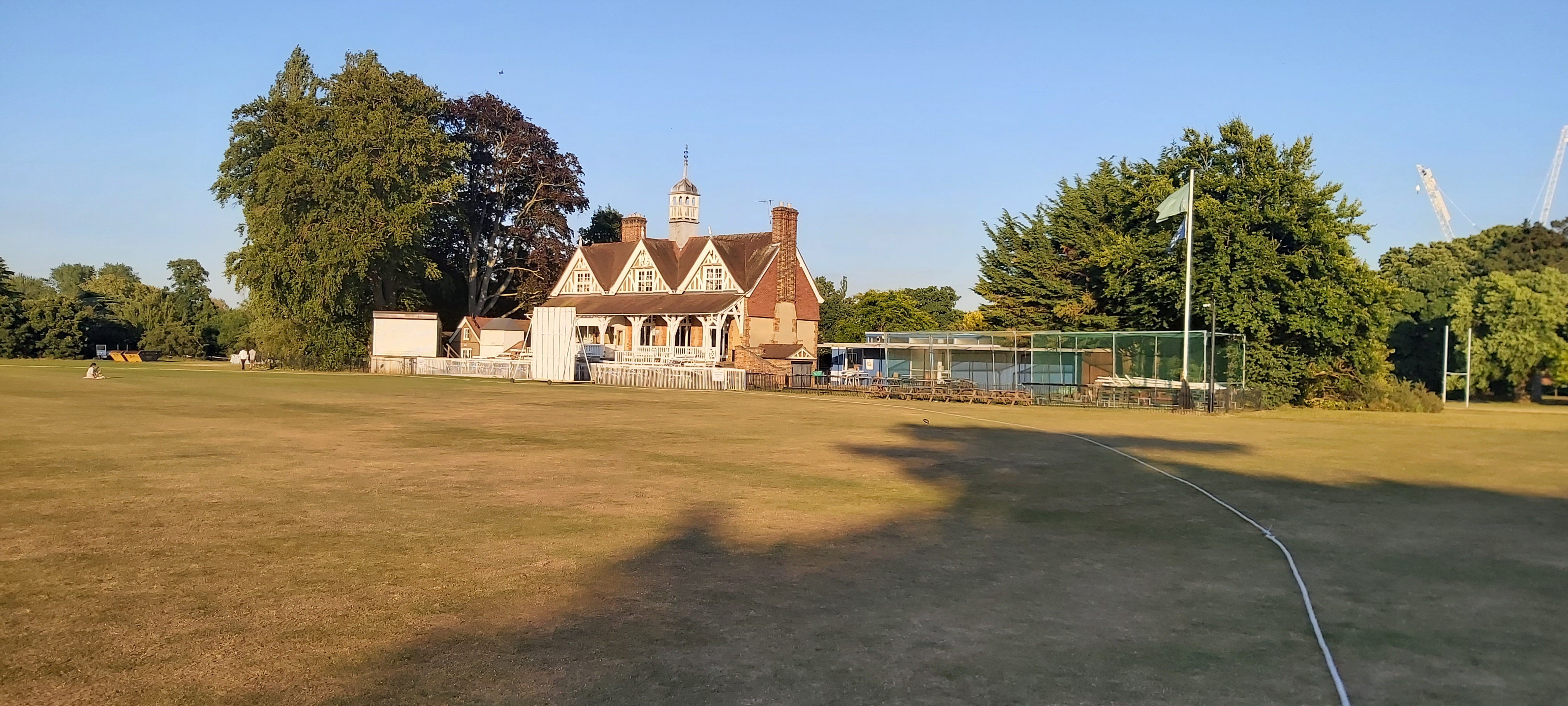 Oxford University Cricket Ground: the pavilion  