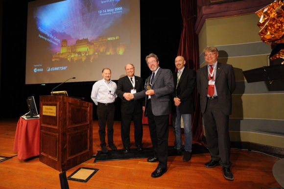 SpaceOps trophy presentation