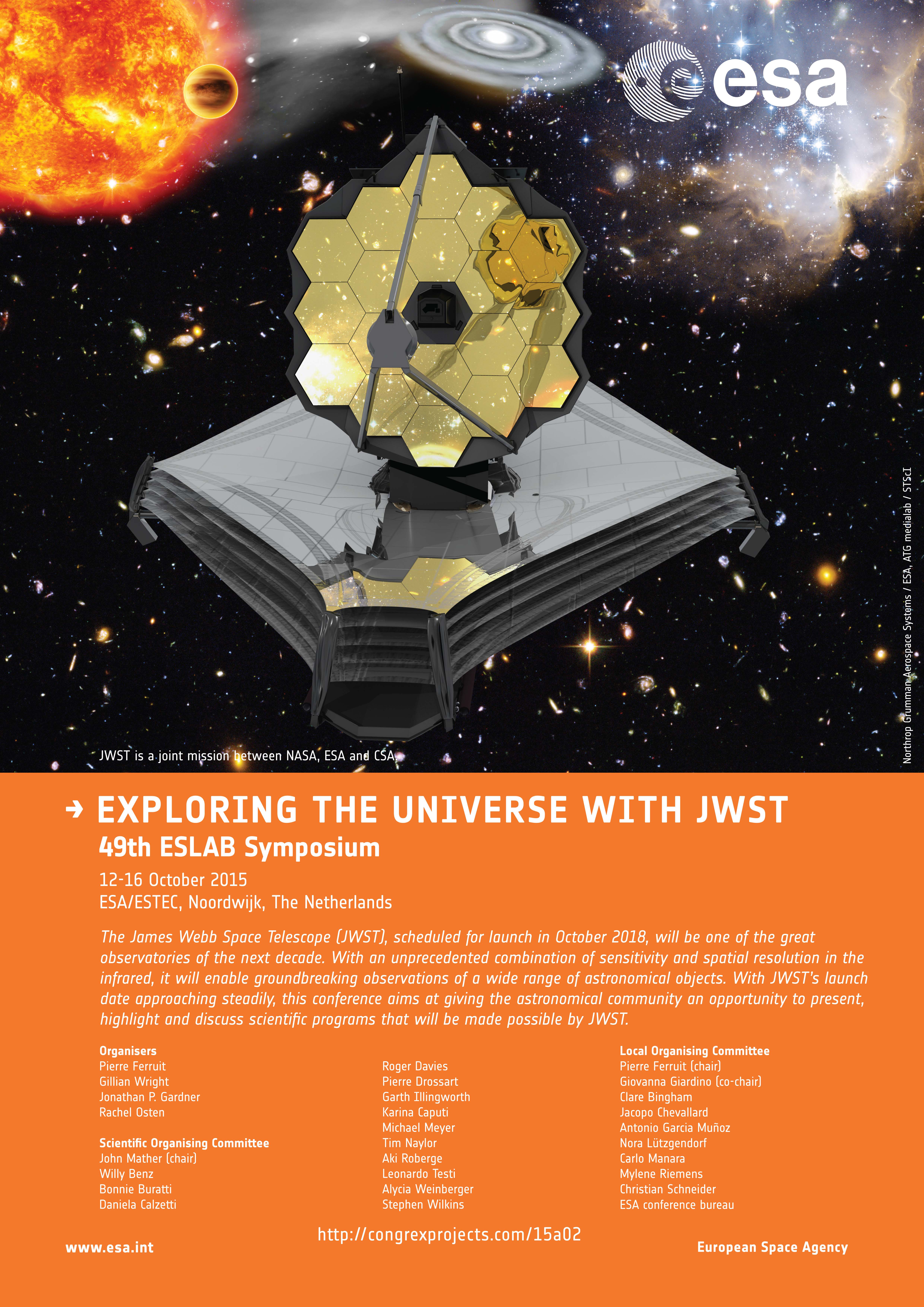 JWST Conference 2015 Poster